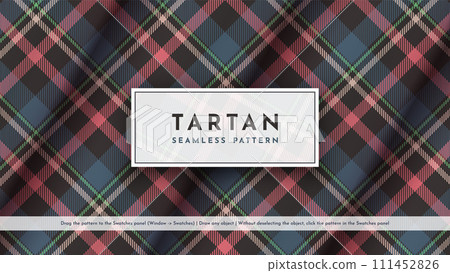 Seamless Tartan Pattern. Traditional Scottish Texture. Fashionable fabric. Textile Background. Seamless Tartan Pattern. Traditional Scottish Texture. Fashionable fabric. Textile Background. 111452826