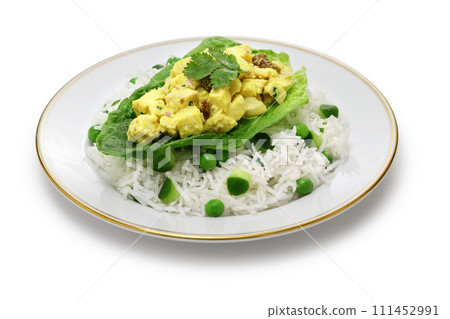 加冕雞和印度香米，英國美食 111452991