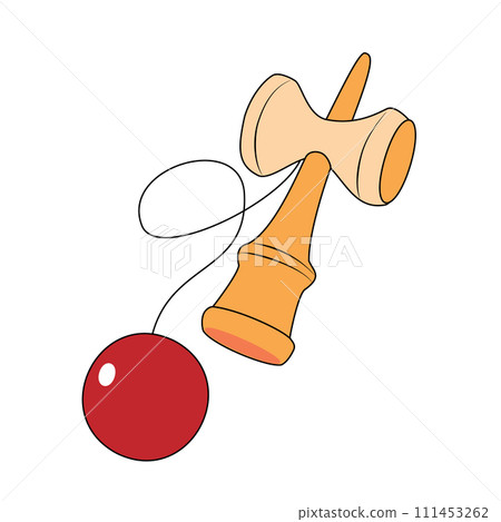 Nostalgic toy kendama 111453262