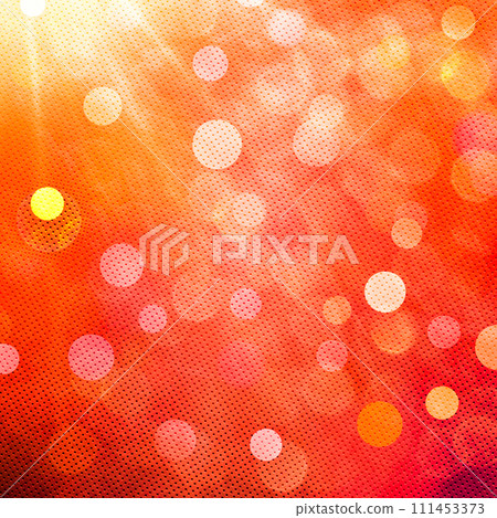 Red bokeh background perfect for Party, Anniversary, Birthdays, Holiday, Free space for text 111453373