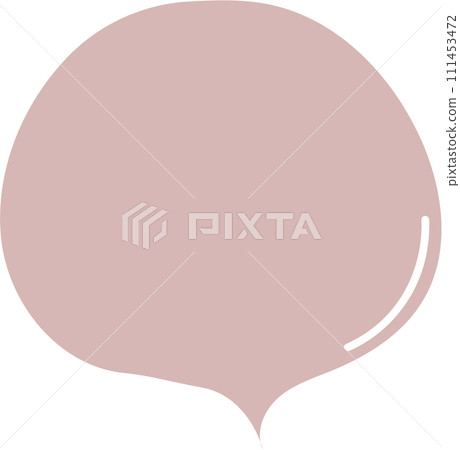 Colorful pastel pink color speech bubble balloon, icon sticker memo keyword planner text box banner, flat png transparent element design Colorful pastel pink color speech bubble balloon, icon sticker memo keyword planner text box banner, flat png transparent element design 111453472