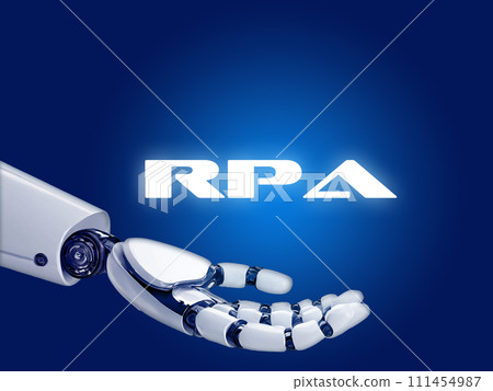 image of robot hand 111454987
