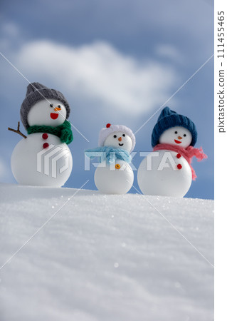 雪坡和雪人家族 雪坡和雪人家族 111455465