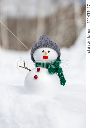 白樺林和雪人 白樺林和雪人 111455467