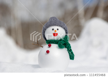 白樺林和雪人 白樺林和雪人 111455468