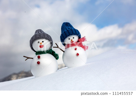 一對雪人 一對雪人 111455557