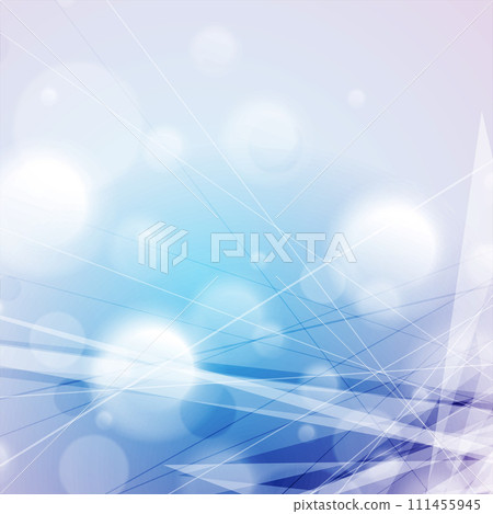 Blue violet shiny tech abstract background with bokeh particles Blue violet shiny tech abstract background with bokeh particles 111455945