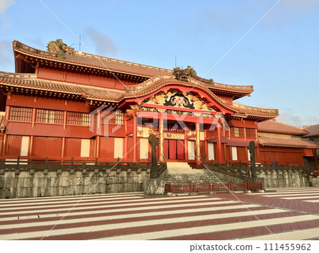 首里城堡在沖繩縣 111455962