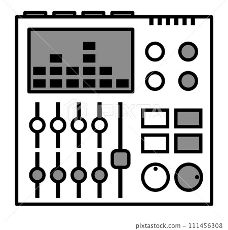 調整輸入音訊和聲音來源以提高音質的混音器插圖 111456308