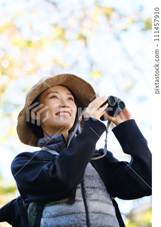 健行、爬山、雙筒望遠鏡 111457910