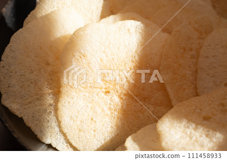 Non-fried baked potatoes, light flavor (sweets) 111458933