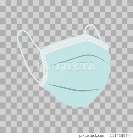 Medical Mask Realistic Vector Illustration stock illustration 111458974