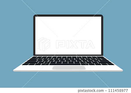Laptop Vector. Flat icon illustration. 111458977