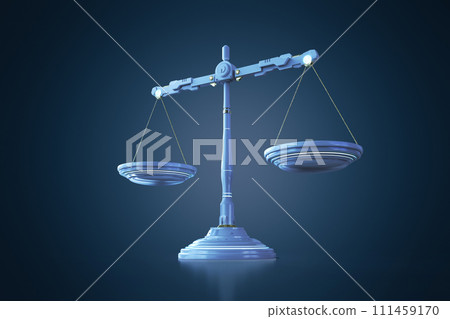 Law scale with modern design 111459170
