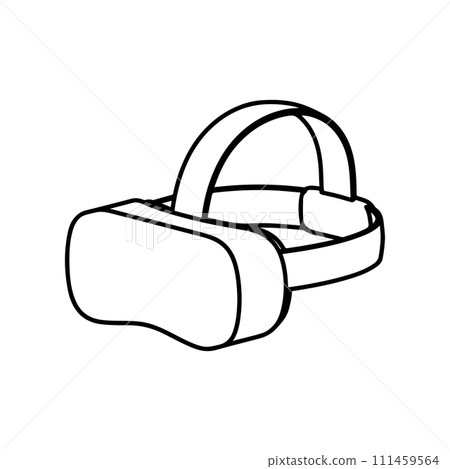 VR眼鏡線描圖 VR眼鏡線描圖 111459564