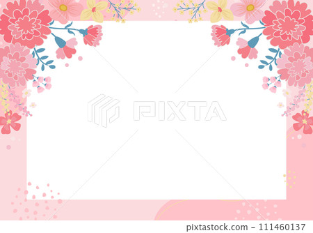 Mother's day carnation design banner background. Vector illustration. 111460137