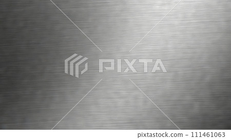 A metal plate with a very shiny surface 111461063