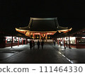 Sensoji temple at night 111464330