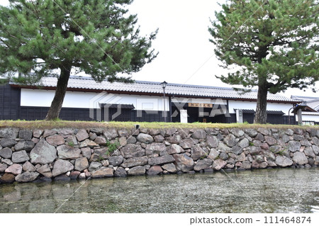 從堀川遊船眺望的街景/島根縣松江市 111464874