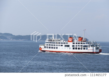 Tokyo Bay Ferry Shirahama Maru operation scene Tokyo Bay Ferry Shirahama Maru operation scene 111465177