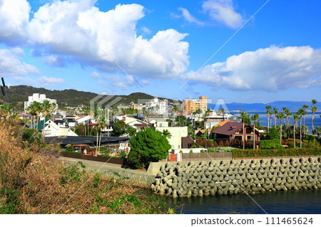 [Hyogo Prefecture] Awajishima hot spring town with sunny skies 111465624