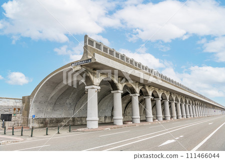 Wakkanai City, Hokkaido Wakkanai Kohoku Breakwater Dome selected as a Hokkaido Heritage Site 111466044