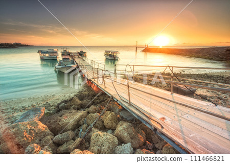 Sunset at Zanpa Beach, Yomitan Village, Okinawa Prefecture Sunset at Zanpa Beach, Yomitan Village, Okinawa Prefecture 111466821