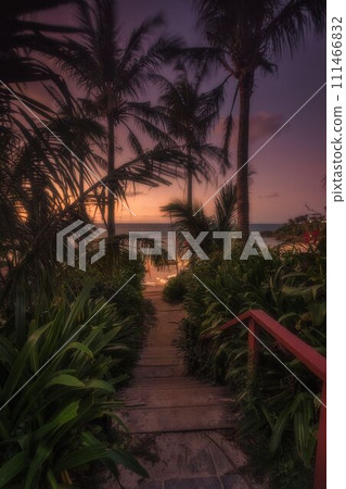 Dusk at Moon Beach, Onna Village, Okinawa Prefecture Dusk at Moon Beach, Onna Village, Okinawa Prefecture 111466832