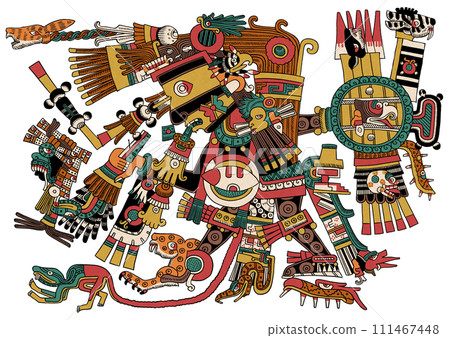 阿茲特克神話特斯卡特利波卡 阿茲特克神話特斯卡特利波卡 111467448