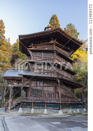 會津狹江戶,位於日本福島縣會津若松市飯盛山半山腰 會津狹江戶,位於日本福島縣會津若松市飯盛山半山腰 111469373