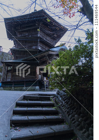 會津狹江戶,位於日本福島縣會津若松市飯盛山半山腰 會津狹江戶,位於日本福島縣會津若松市飯盛山半山腰 111469544