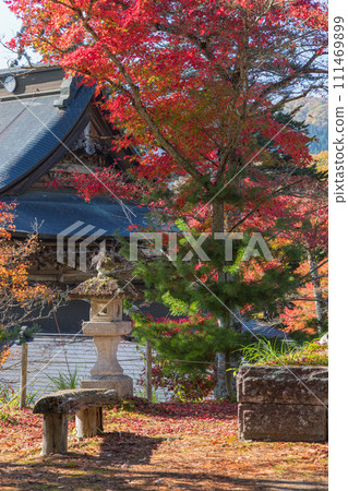 日本福島縣川沼郡柳津町圓藏寺、福萬國藏菩薩的秋葉 111469899