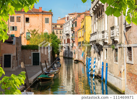 Canal in the sunshine 111469971