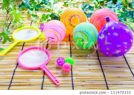 Goldfish scooping Super Bowl Sinking Water Goldfish scooping Super Bowl Sinking Water 111470333