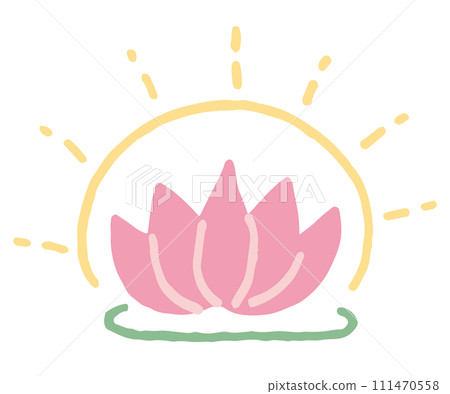 蓮花圖 111470558