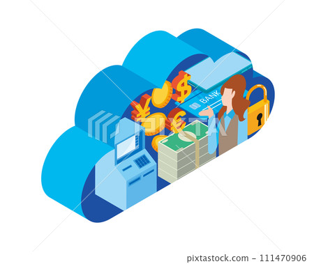 Image illustration of BaaS banking as a service 111470906