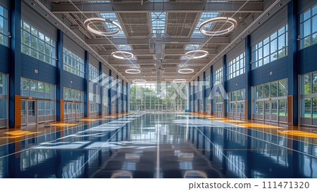 school gym modern interior school gym modern interior 111471320
