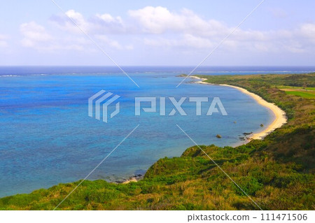 從沖繩縣石垣島平久岬燈塔看到的風景 111471506