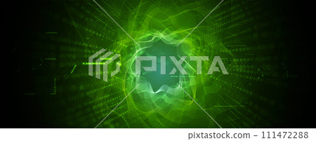 Abstract vector background. Futuristic technology style. Elegant background for business tech presentations. 111472288