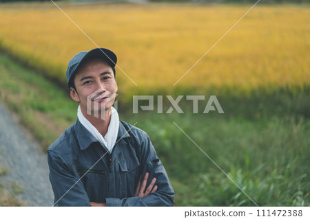 農家 農民 農夫 111472388