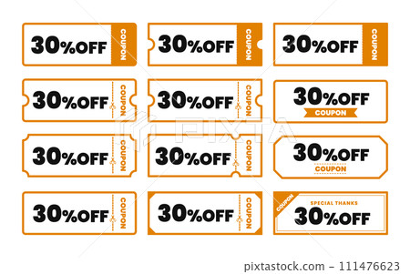 30% OFF coupon set 30% OFF coupon set 111476623