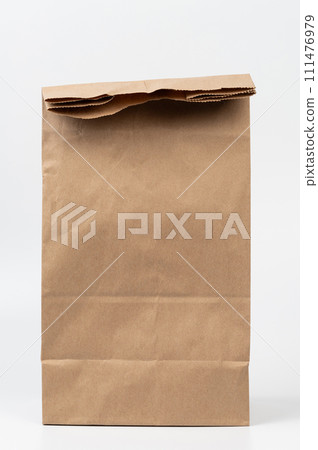 Shopping brown paper bag Shopping brown paper bag 111476979