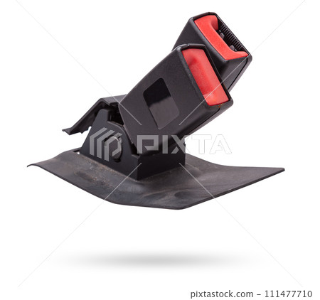 Two locks of a seat belt of a car of forward sitting with the panel for a fastening bolt a plastic case of black color with red unlock keys. Spare part for replacement during repair or sale. Two locks of a seat belt of a car of forward sitting with the panel for a fastening bolt a plastic case of black color with red unlock keys. Spare part for replacement during repair or sale. 111477710