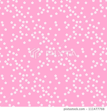 背景圖案素材櫻花符號（B_5_4） 111477788