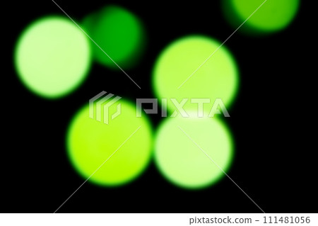 Glitter green image background material on black background Glitter green image background material on black background 111481056