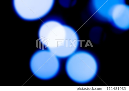 Sparkling blue color image background material on black background 111481983