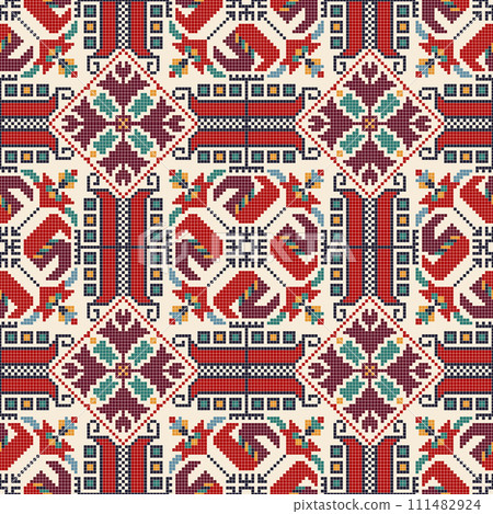 Bulgarian embroidery pattern 39 111482924