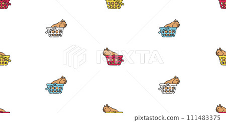 dog seamless pattern french bulldog basket shopping cast vector cartoon puppy pet doodle gift wrapping paper tile background repeat wallpaper illustration scarf isolated design dog seamless pattern french bulldog basket shopping cast vector cartoon puppy pet doodle gift wrapping paper tile background repeat wallpaper illustration scarf isolated design 111483375