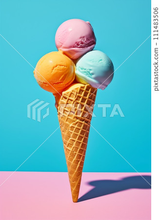 Ice cream cone 111483506