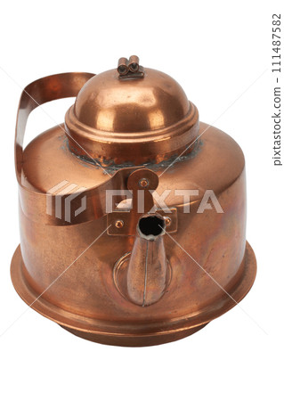 brass antique teapot brass antique teapot 111487582